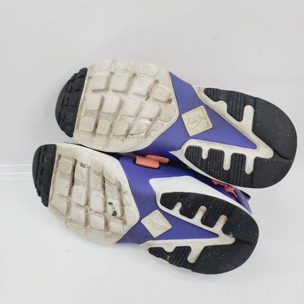 Nike Girl's Navy Huarache City AJ6662-403 Mesh Athletic Sneaker Size 4Y